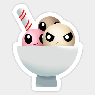 Kawaii Ice Cream Sticker